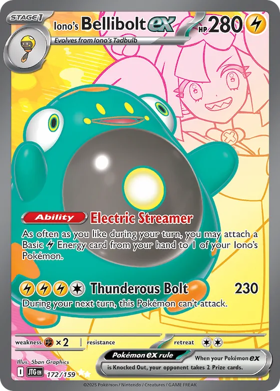 Iono's Bellibolt ex #172 – Journey Together