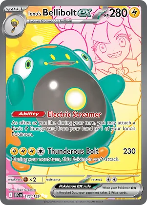Iono's Bellibolt ex #172 – Journey Together