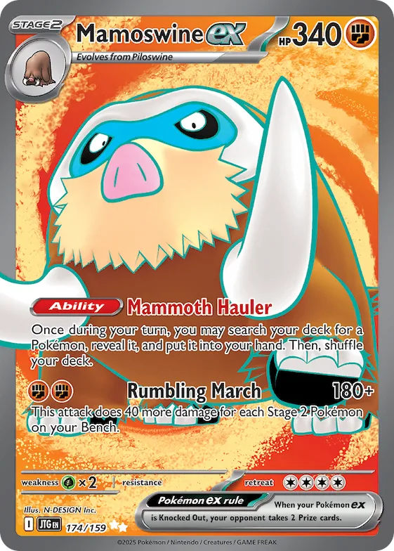 Mamoswine ex #174 – Journey Together