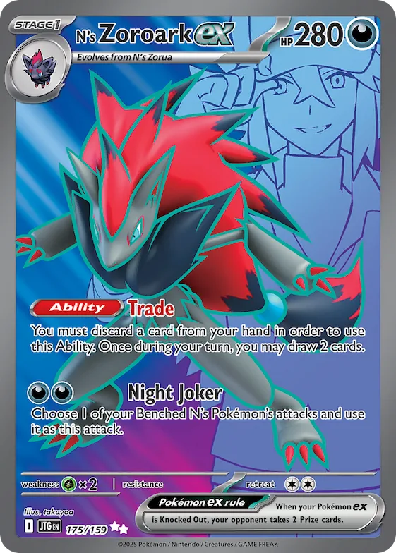 N's Zoroark ex #175 – Journey Together