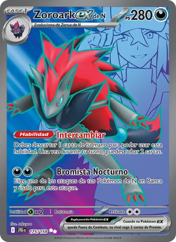 Zoroark ex de N 175 – Juntos de Aventuras