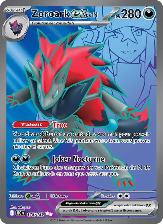 Zoroark-ex de N 175 – Aventures Ensemble