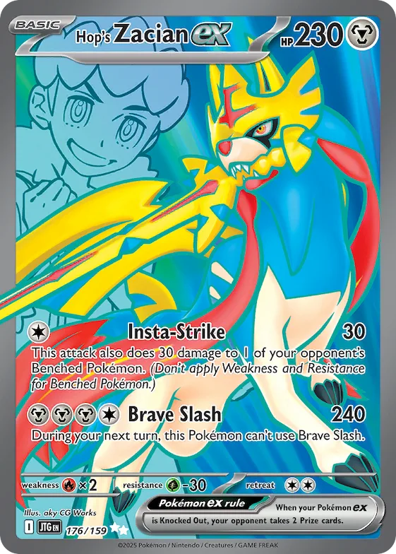 Hop's Zacian ex #176 – Journey Together