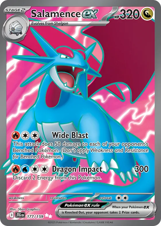 Salamence ex #177 – Journey Together