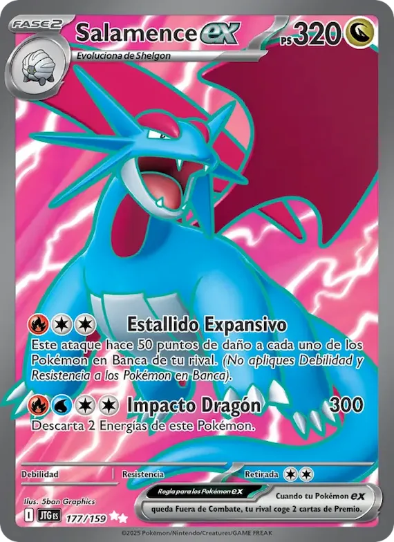 Salamence ex 177 – Juntos de Aventuras