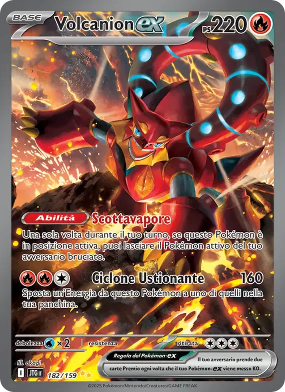 Volcanion-ex 182 – Avventure Insieme