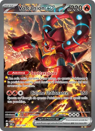 Volcanion-ex 182 – Avventure Insieme