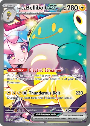 Iono's Bellibolt ex #183 – Journey Together