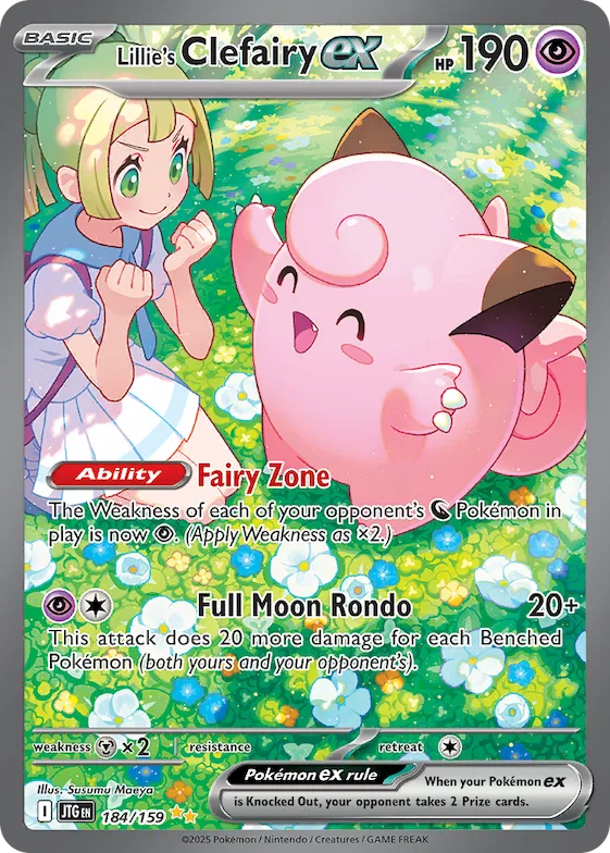 Lillie's Clefairy ex #184 – Journey Together