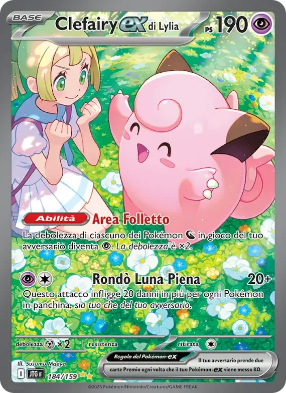 Clefairy-ex di Lylia 184 – Avventure Insieme