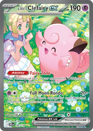 Lillie's Clefairy ex #184 – Journey Together
