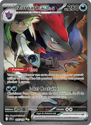 Zoroark-ex de N 185 – Aventures Ensemble