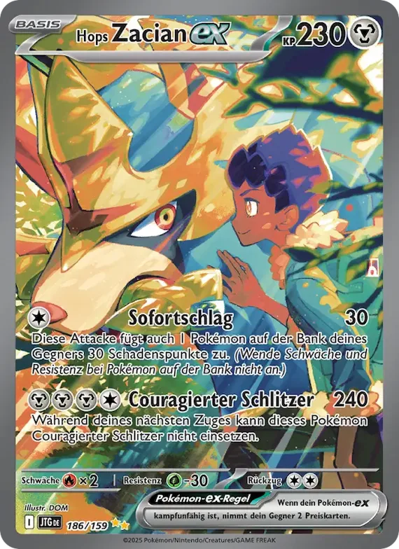 Hops Zacian-ex 186 – Reisegefährten