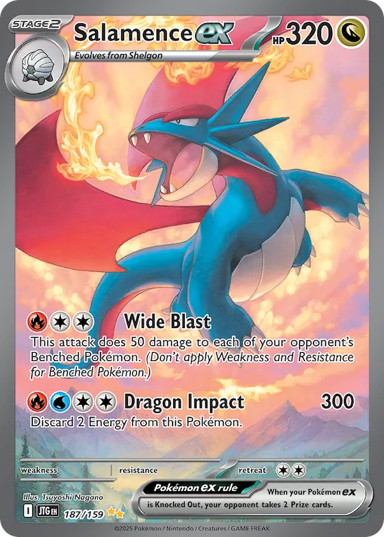Salamence ex #187 – Journey Together