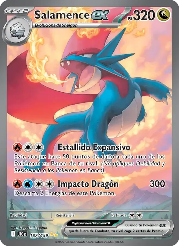 Salamence ex 187 – Juntos de Aventuras