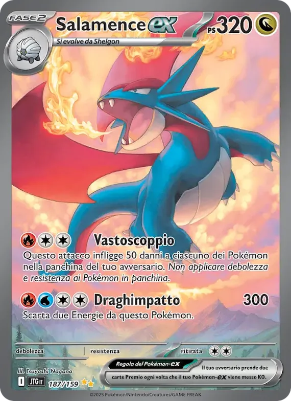 Salamence-ex 187 – Avventure Insieme