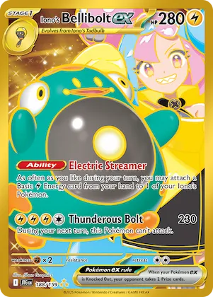 Iono's Bellibolt ex #188 – Journey Together