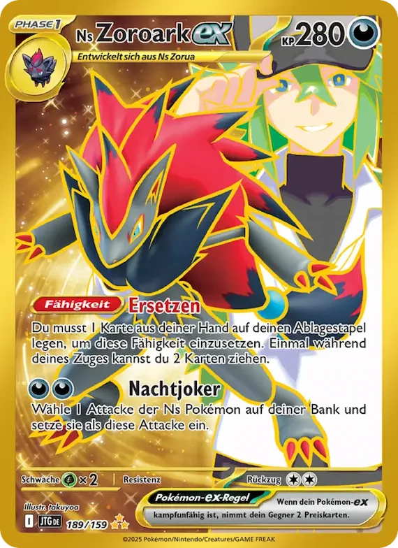 Ns Zoroark-ex 189 – Reisegefährten