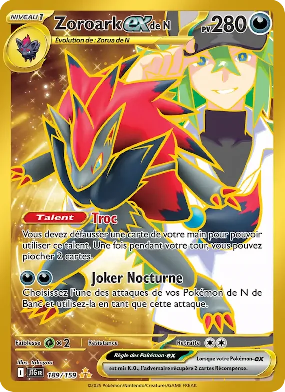 Zoroark-ex de N 189 – Aventures Ensemble