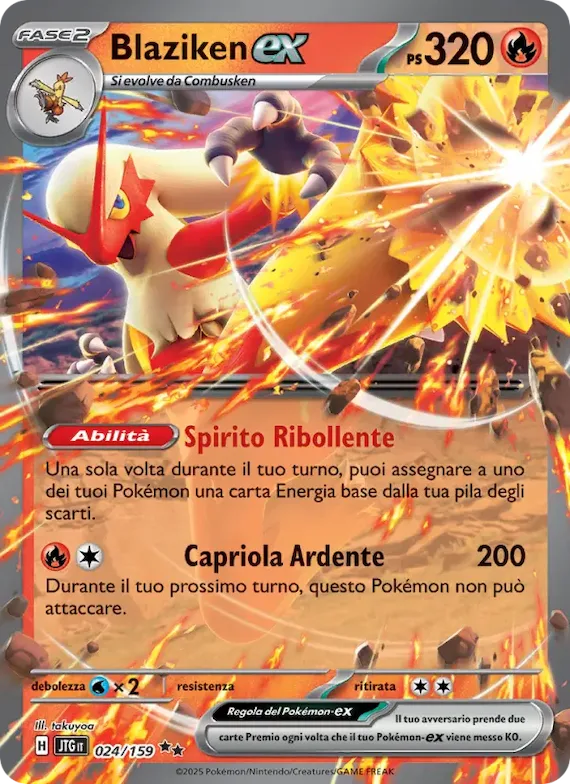 Blaziken-ex 24 – Avventure Insieme
