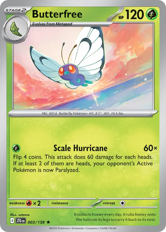 Butterfree 3 – Amigos de Jornada
