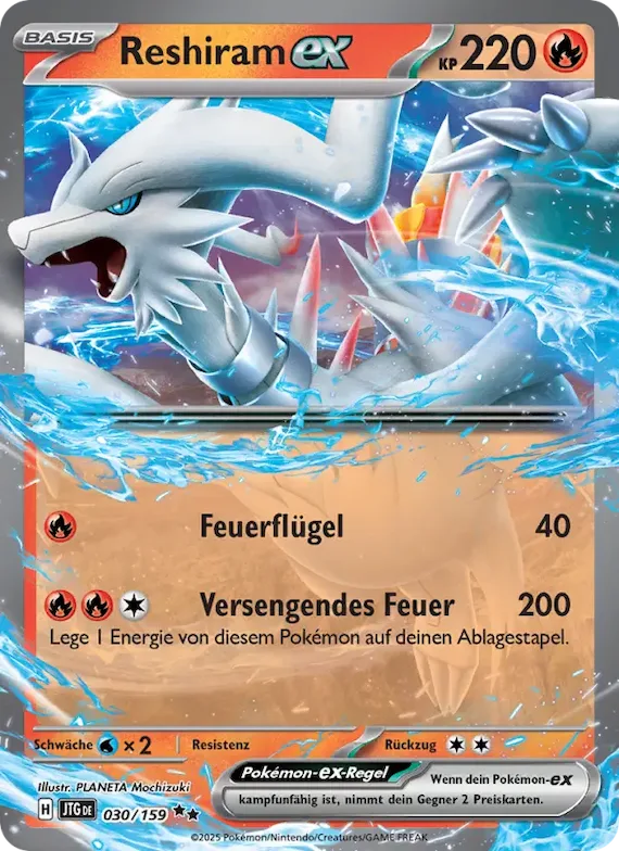 Reshiram-ex 30 – Reisegefährten