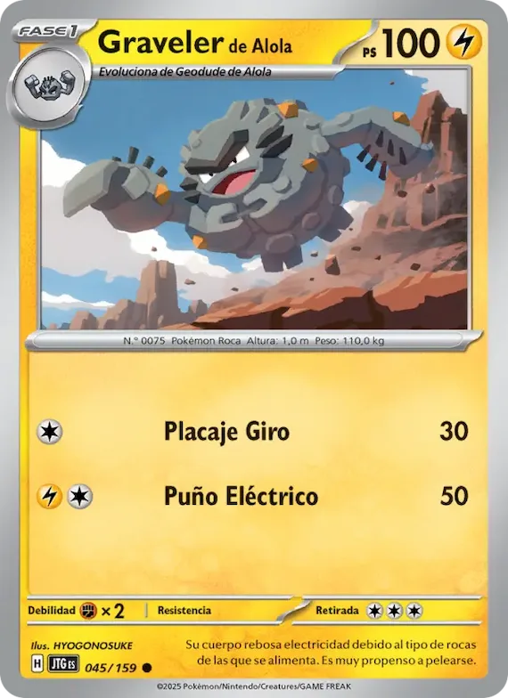 Graveler de Alola 45 – Juntos de Aventuras