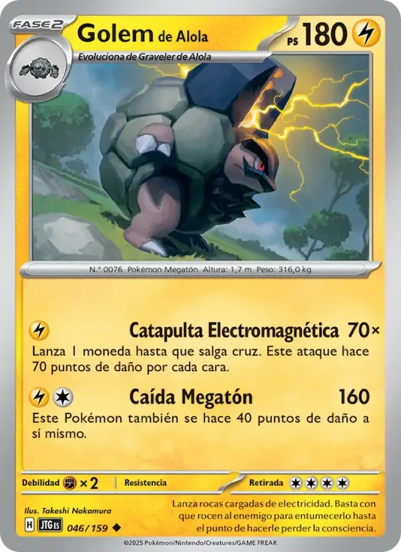 Golem de Alola 46 – Juntos de Aventuras