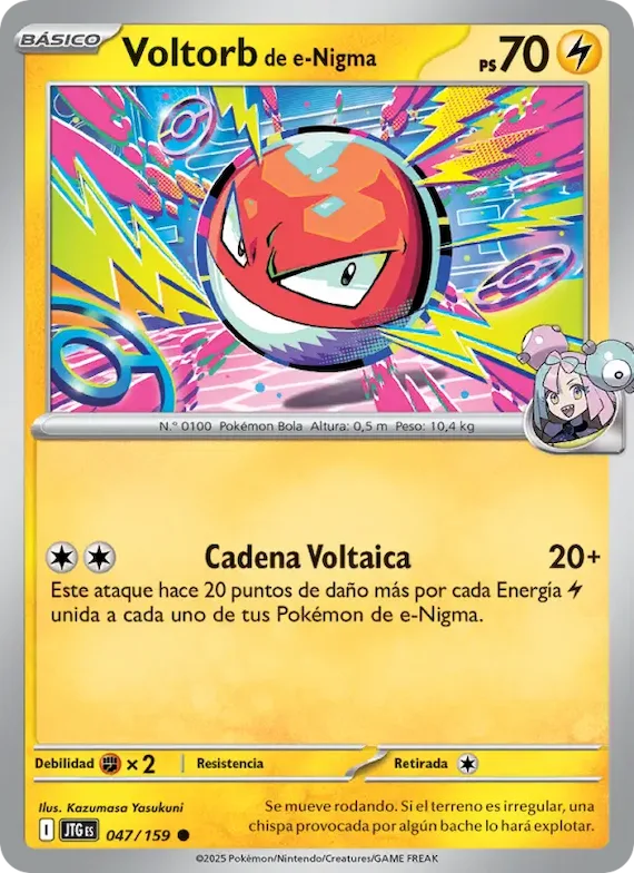 Voltorb de e-Nigma 47 – Juntos de Aventuras