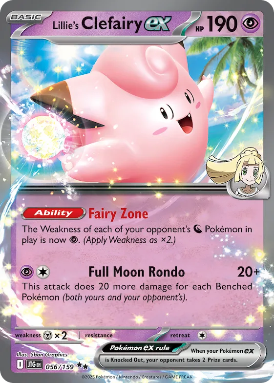 Lillie's Clefairy ex #56 – Journey Together