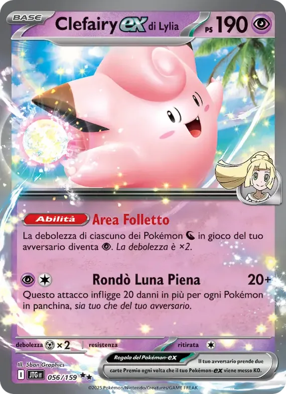 Clefairy-ex di Lylia 56 – Avventure Insieme