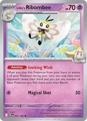 Lillie's Ribombee #67 – Journey Together