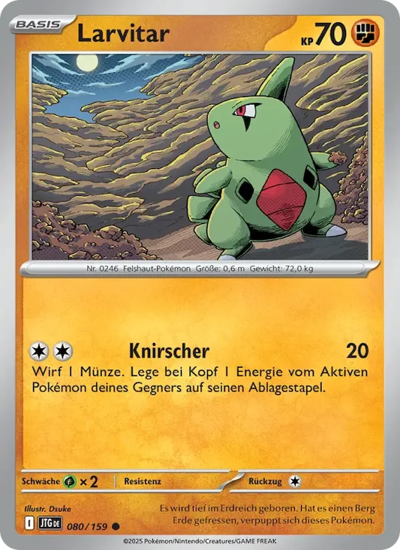 Larvitar 80 – Reisegefährten