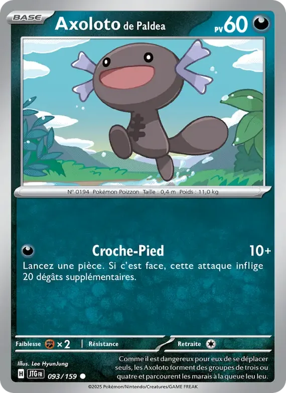 Axoloto de Paldea 93 – Aventures Ensemble
