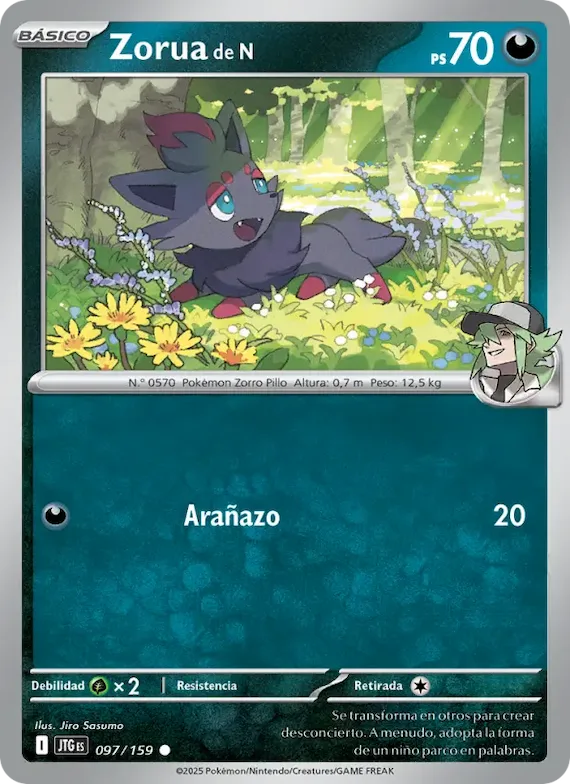 Zorua de N 97 – Juntos de Aventuras