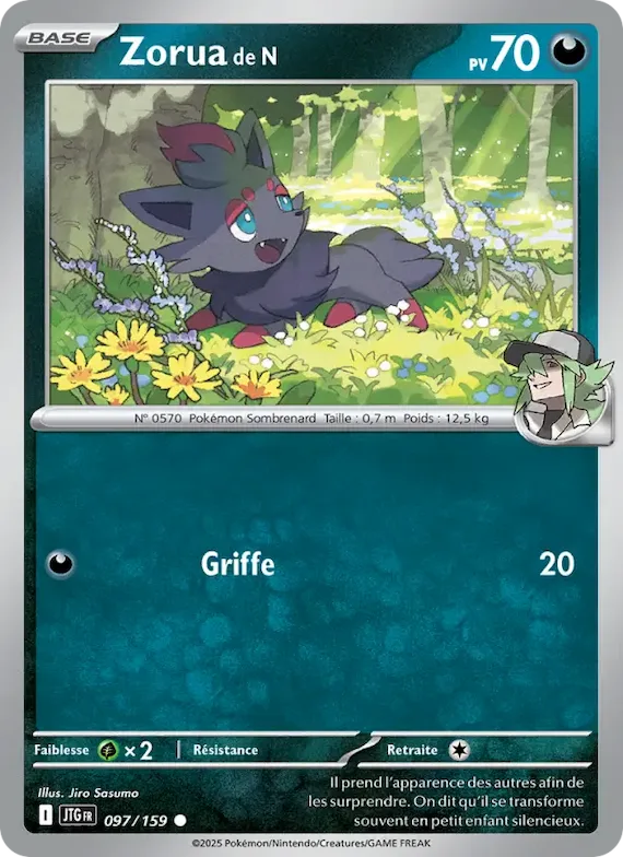 Zorua de N 97 – Aventures Ensemble