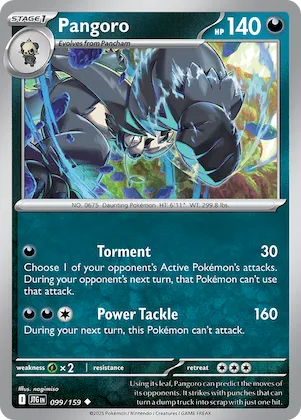 Pangoro #99 – Journey Together