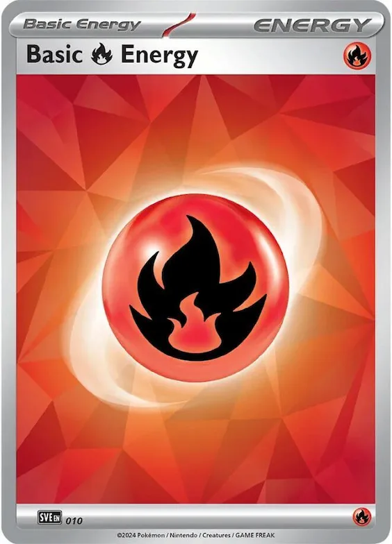 Basic Fire Energy #10 – Scarlet & Violet Energies