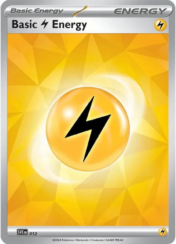 Basic Lightning Energy #12 – Scarlet & Violet Energies