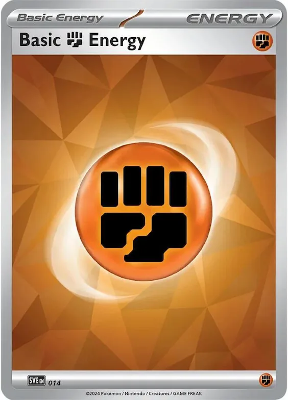 Basic Fighting Energy #14 – Scarlet & Violet Energies