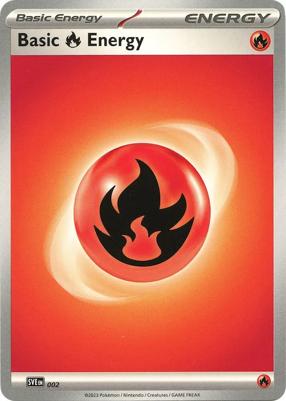 Basic Fire Energy #2 – Scarlet & Violet Energies