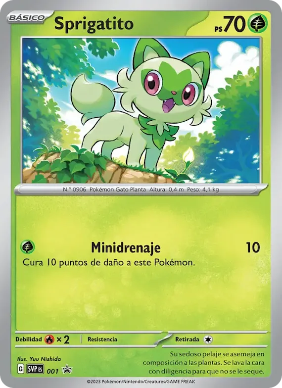 Sprigatito 1 – SVP Black Star Promos