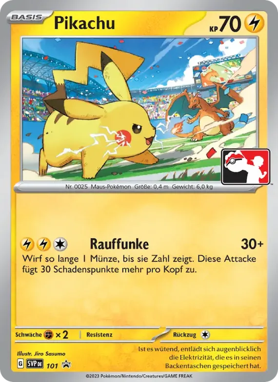 Pikachu 101 – SVP Black Star Promos