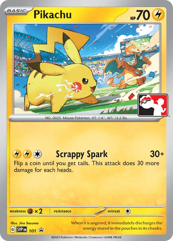 Pikachu #101 – Scarlet & Violet Promo Cards