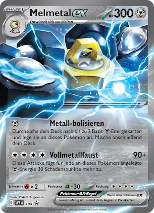 Melmetal-ex Nr. 104 – SVP Black Star Promos