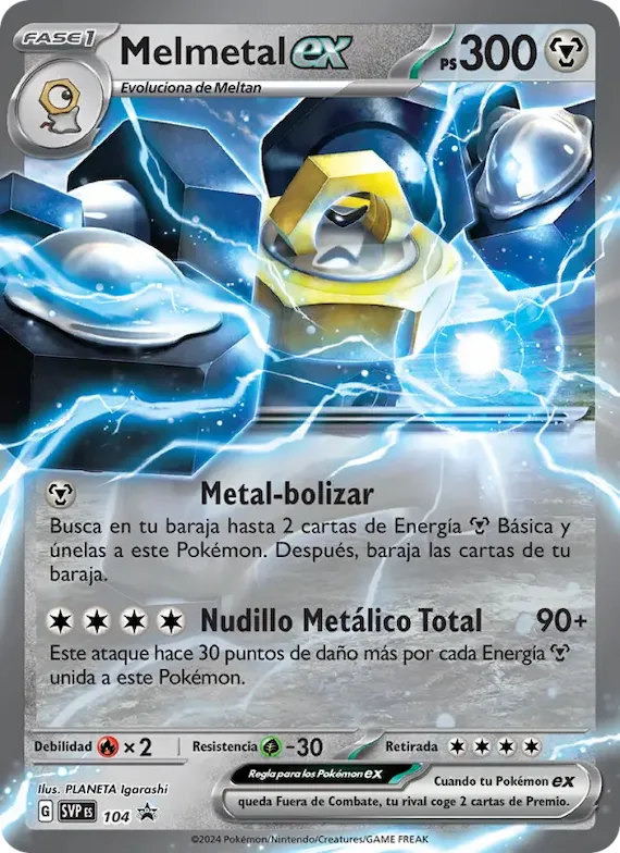 Melmetal ex 104 – SVP Black Star Promos