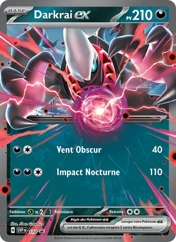 Darkrai-ex 110 – SVP Black Star Promos