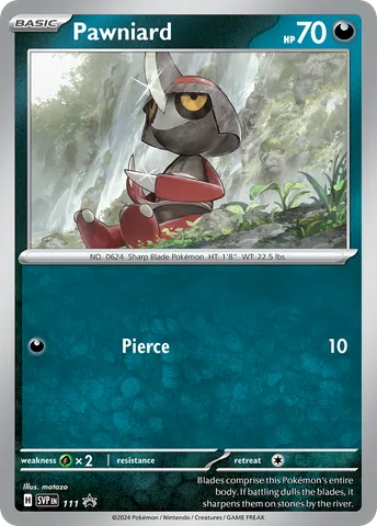 Pawniard #111 – Scarlet & Violet Promo Cards