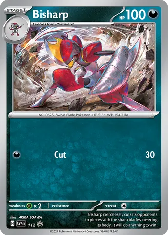 Bisharp #112 – Scarlet & Violet Promo Cards