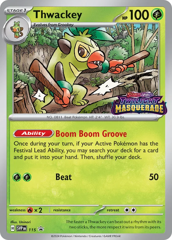 Thwackey #115 – Scarlet & Violet Promo Cards
